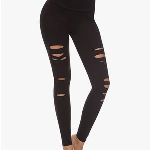 Black Zyia Slash leggings